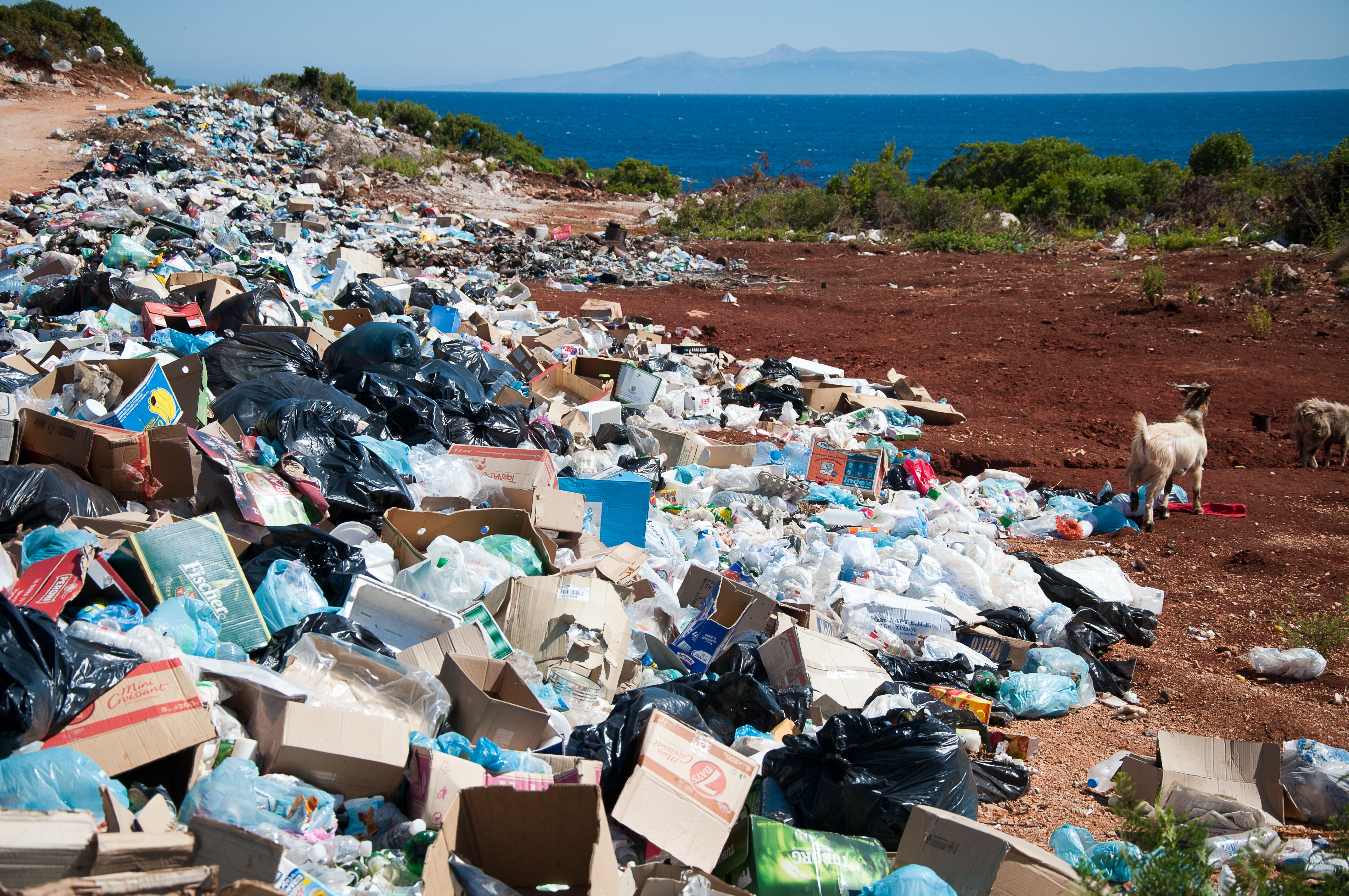 Plastic waste